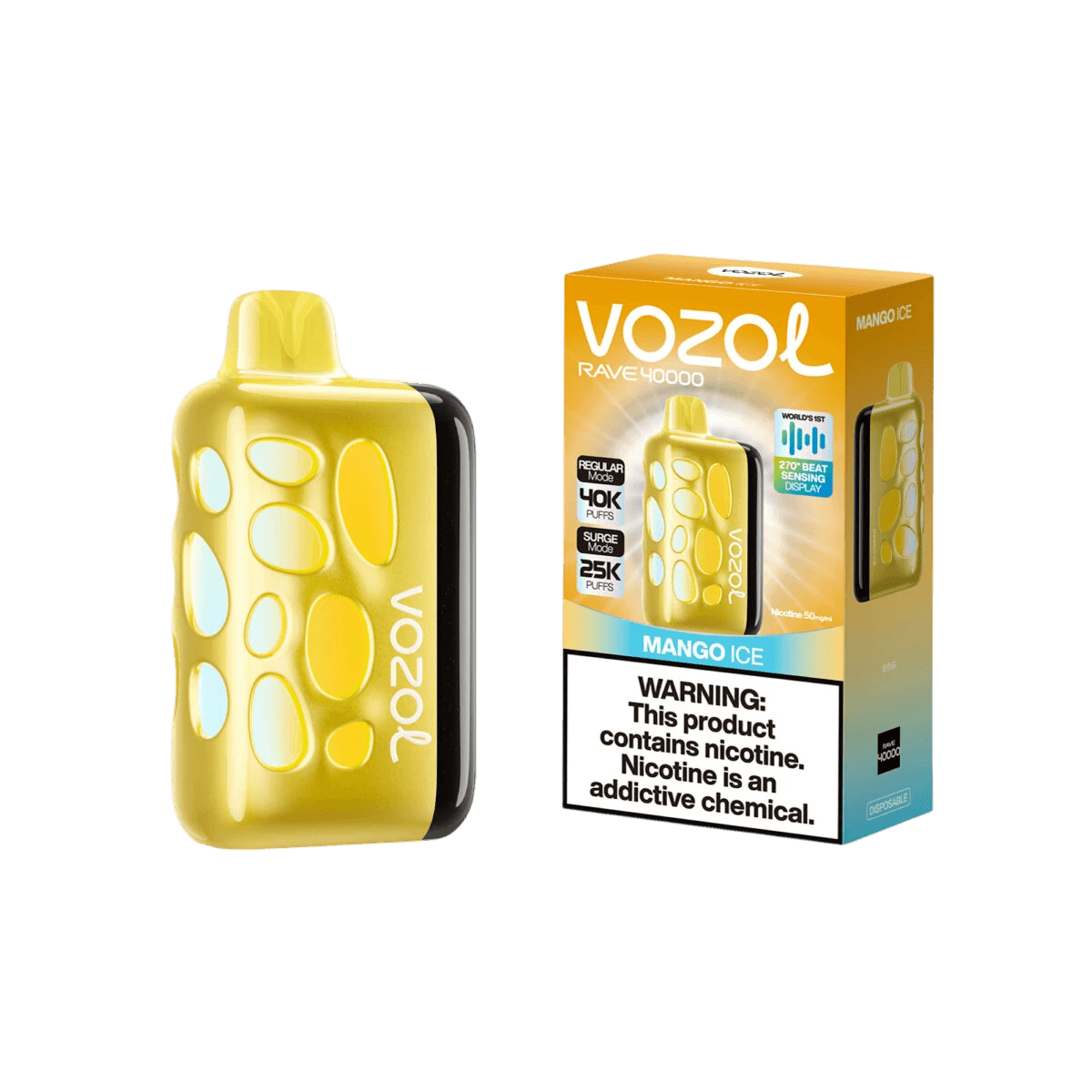 Vozol Rave 40K Mango Ice