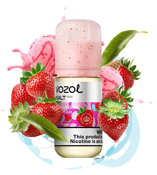 Vozol Strawberry ice cream